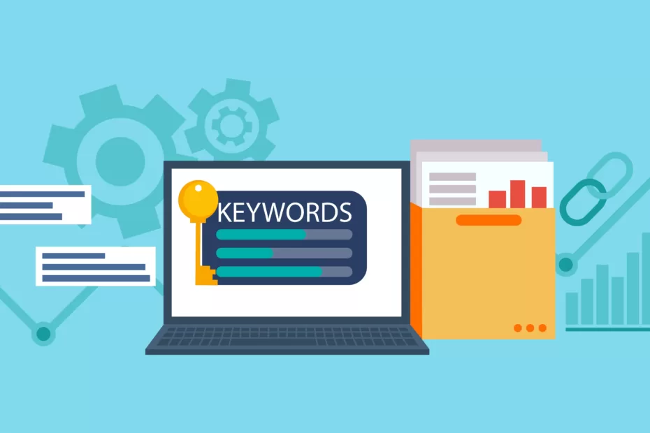 Keywords in SEO (Search Engine Optimization) refer to the specific words or phrases that a person types into a search engine like Google to find information on a particular topic.